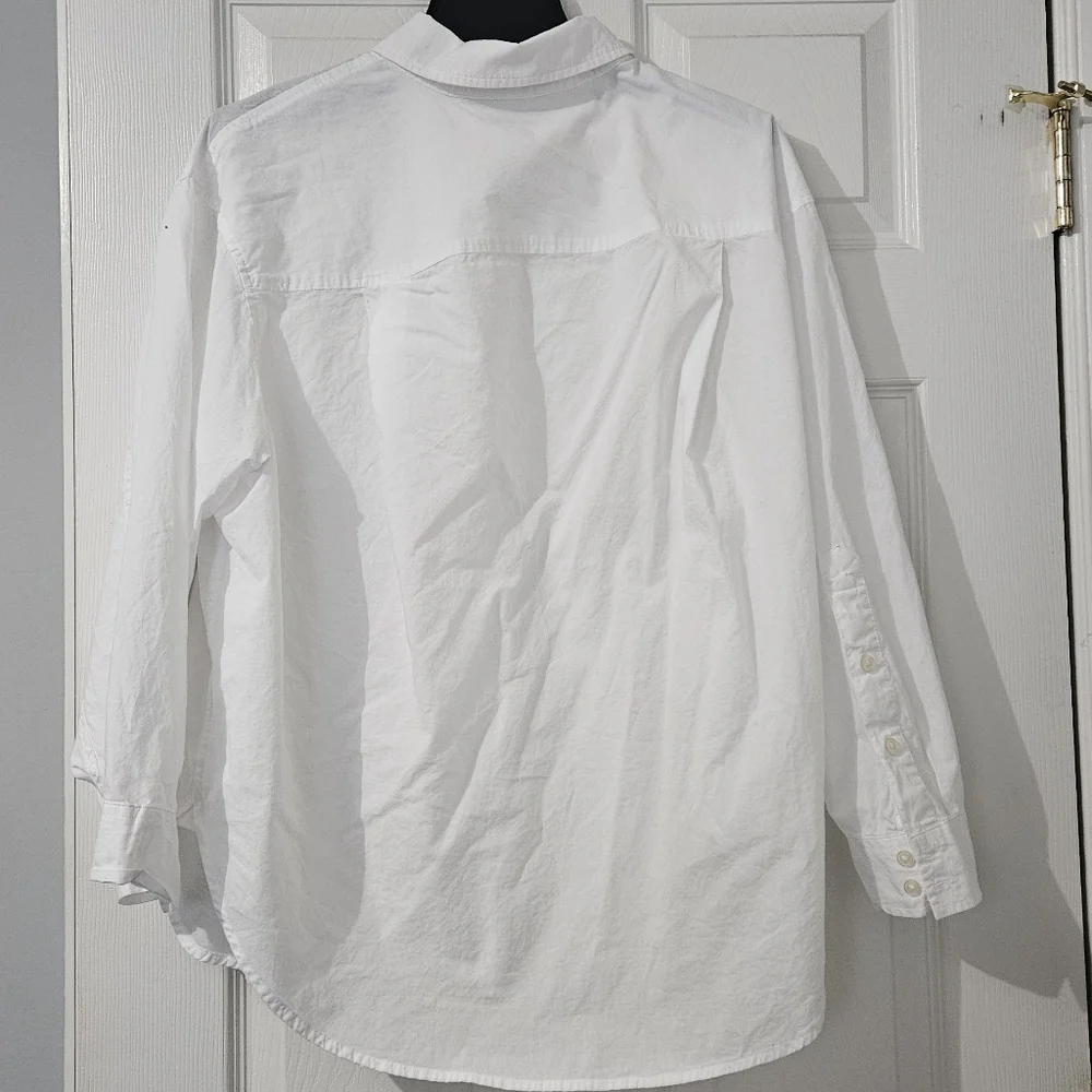 Women's Sonoma Oversized Boyfriend Shirt - XL Petite